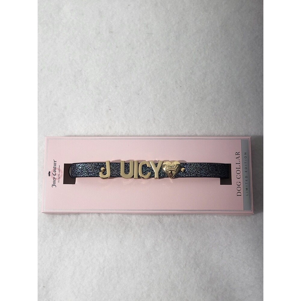New Juicy Couture -Limited Edition - JUICY Black Dog Collar